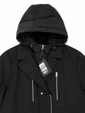 Mackage Black Hooded Parka Coat Long Heavywei...
