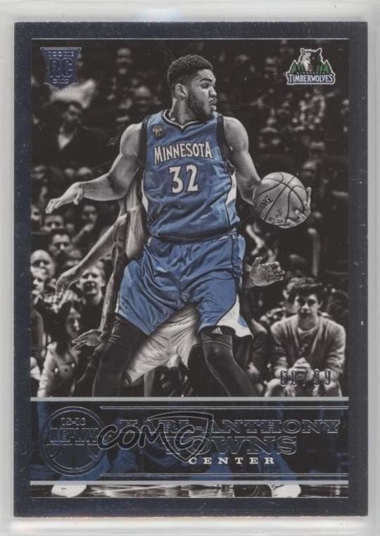 2015-16 Panini Replay 68/99 Karl-Anthony Towns #1 Rookie RC z6j