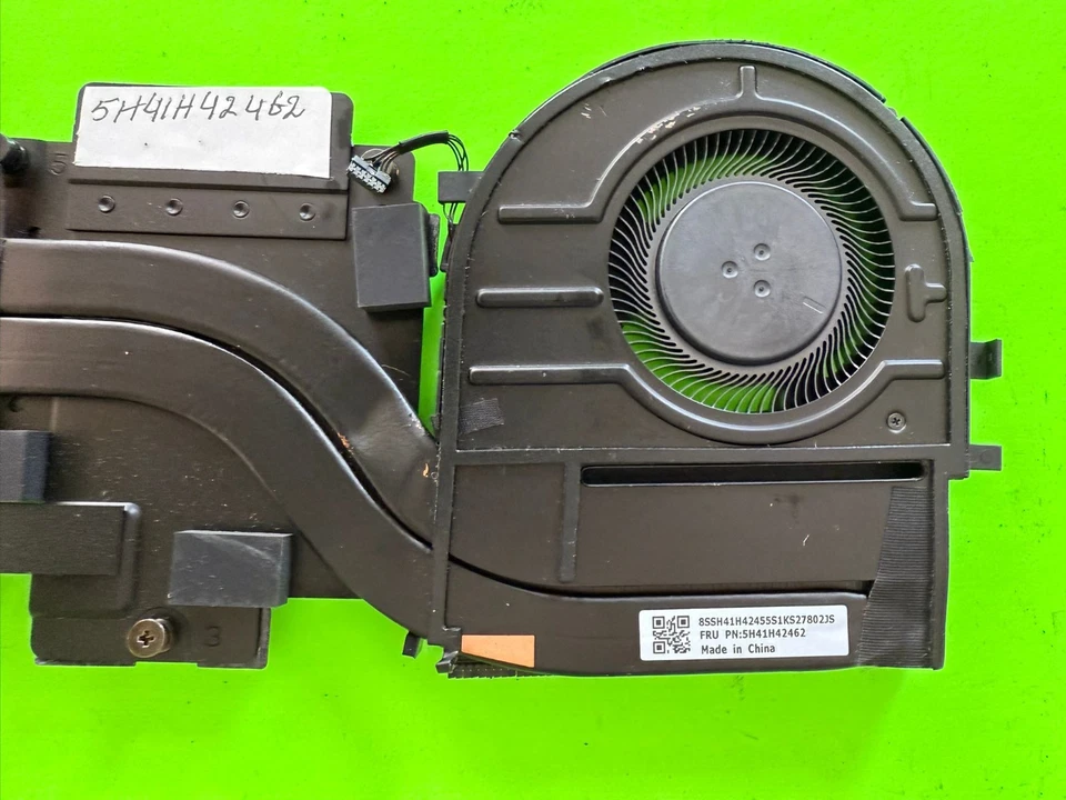 5H41H42462 Thermal Module Heatsink CPU GPU Fan For ThinkPad P1 X1 Extreme Gen5 - Image 3 of 4