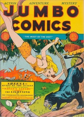 Jumbo Comics #18 Photocopy Comic Book