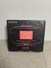 Sony MZ-R5ST Portable MD Recorder Docking Station Wide Bit Stream 1997 Works