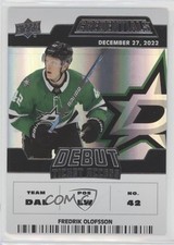 2022 Credentials Debut Ticket Access 365/999 Tier 1 Fredrik Olofsson #107 13y0