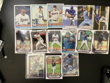Texas Rangers Team Lot Topps / Bowman RCs Prospects Inserts Parallels
