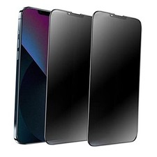 2 Pack Matte Privacy Screen Protector for iPhone 13/14/13 Pro, Anti-Glare Anti