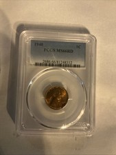 1940 Lincoln Cent Ms66rd Pcgs 1940 Lincoln Cent Ms66rd Pcgs