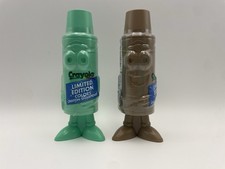 Lot Of 2 New Crayola 2025 Limited Edition Retired Colors Sharpeners Mint  Brown