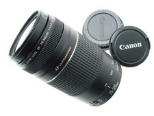 Canon 75-300mm F/4-5.6 III EF USM Auto & Manual Focus Zoom Lens - Mint