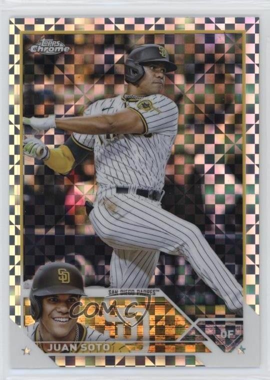2023 Topps Chrome X-Fractor Juan Soto #100 12g7