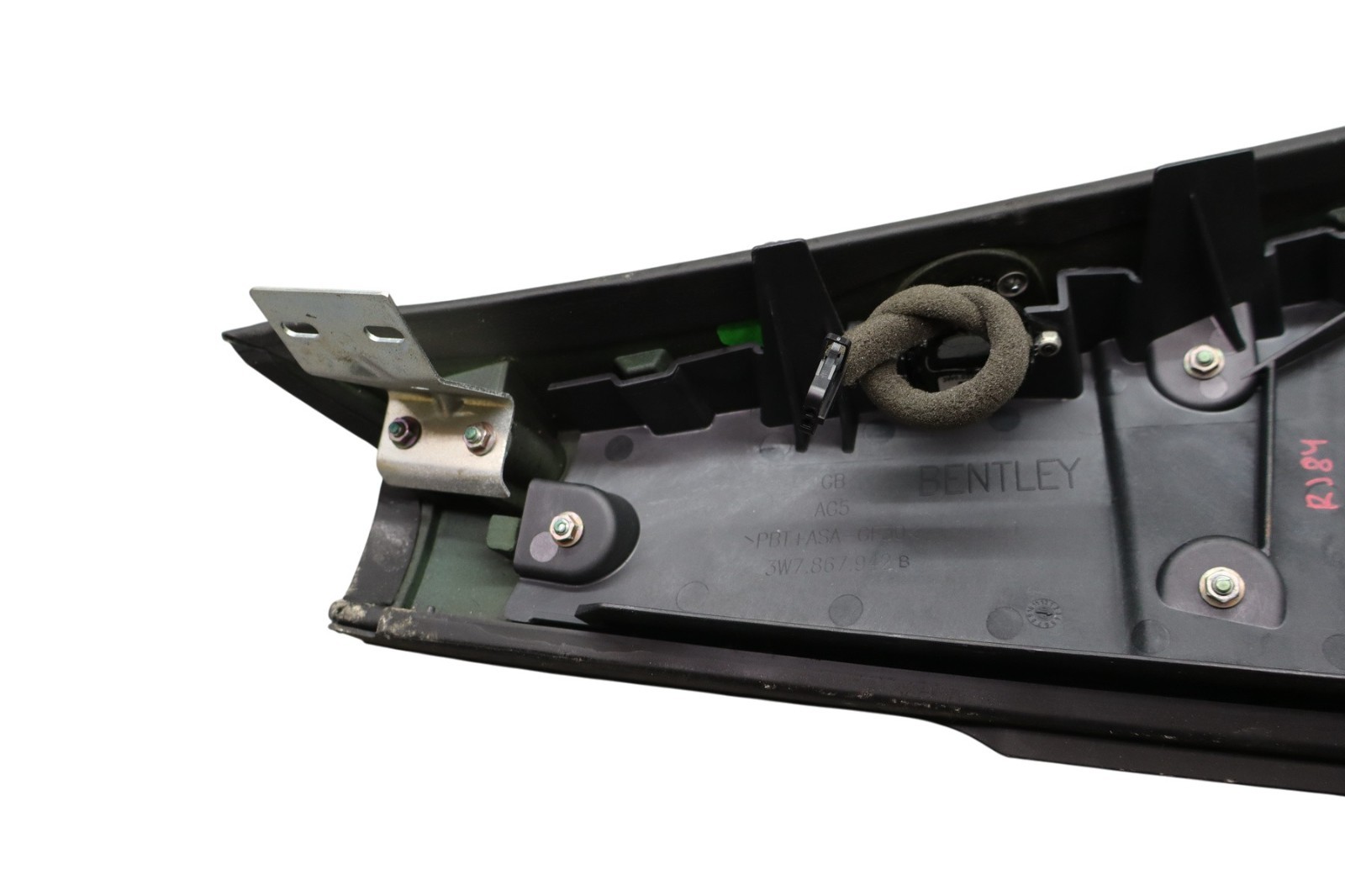 07-11 Bentley Continental GTC Rear Right Side Interior Quarter Trim Hinge Oem