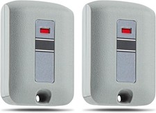 2 Garage Gate Opener Remote for Linear Multi Code 3089 300MHz 10 Dip Switch ...