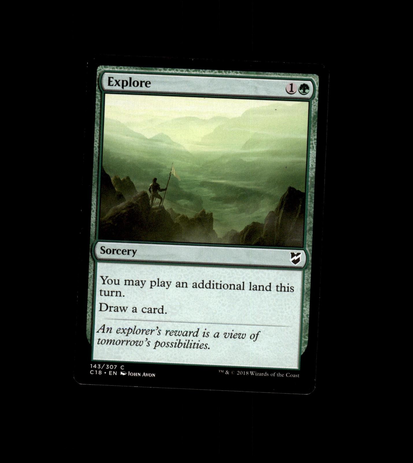 Explore 143 Common Commander 2018 Magic: The Gathering Lightly Played