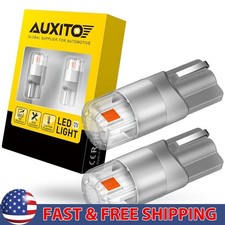 Pure Red LED Inner Tail Light Bulbs Super 2825 Bright 168 192 194 175 2821 T10