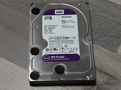 Western Digital Purple 3TB Internal 7200RPM 3.5'' WD30PURZ HDD *PLS READ*