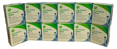 300 One Touch Ultra Test Strips~Exp~9/26~10/26~(12 X 25)~$102.88~FR SHIP