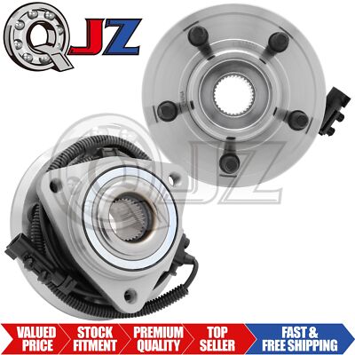 [2-Pack] 513270 FRONT Wheel Bearing and Hub Assembly for 2008-2012 Jeep Liberty