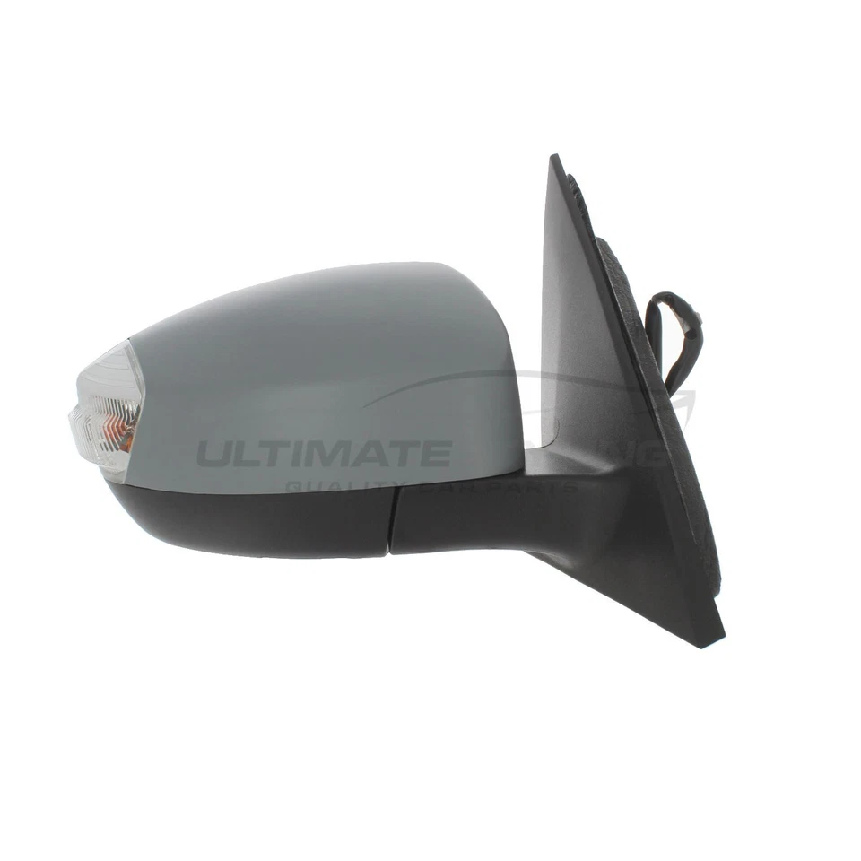 Espejo retrovisor eléctrico Ford S-Max Ghia 2006-2016 cubierta imprimada lado del conductor Foto 2 de 4