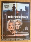 DAUGHTERS OF DARKNESS Delphine Seyrig original MEDIUM french movie poster '71