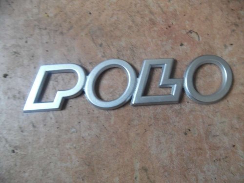 VW Polo 6N Emblem Schriftzug chrom Hinten