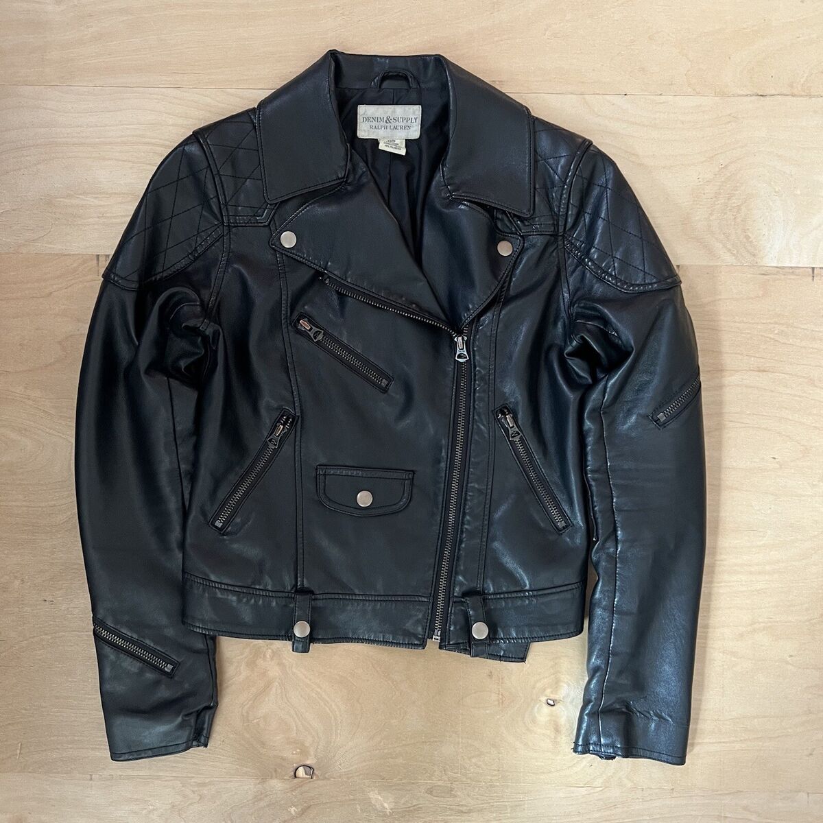 Denim & Supply Ralph Lauren Motorcycle Jacket Women's XS Denim & Supply Ralph Lauren Motorcycle Jacket Women's XS