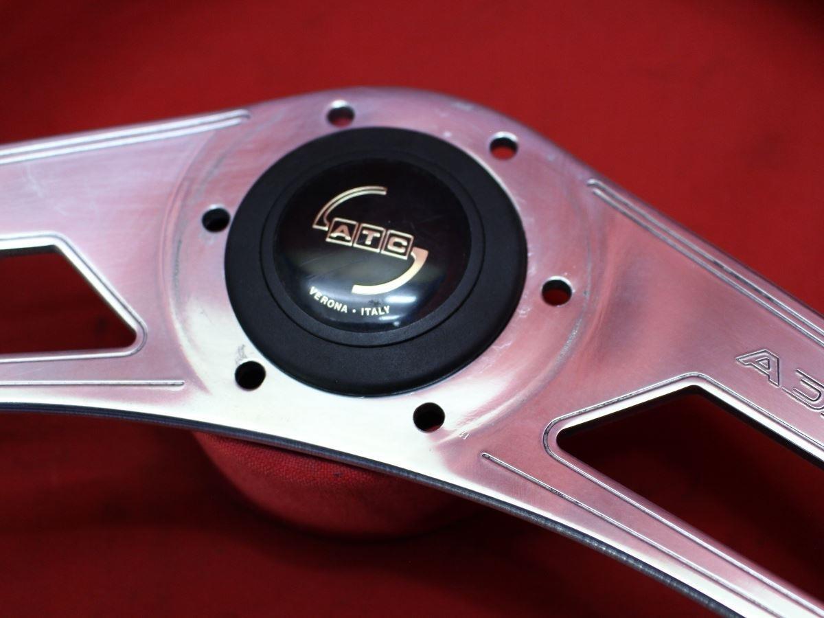ATC ADDUE ST211 36Φ Wood Steering Wheel Polished 2-Spoke F/S | eBay