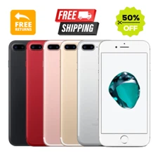 Apple iPhone 7 Plus Red Black -32GB 128GB- Unlocked Verizon At&t TMobile