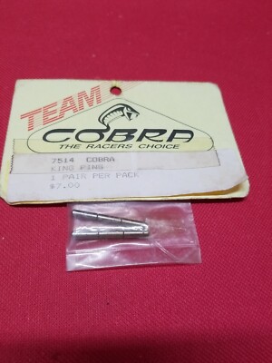 Rare Racers Pins Vintage Team Cobra The racers choice pan car king pins #7514 original ...