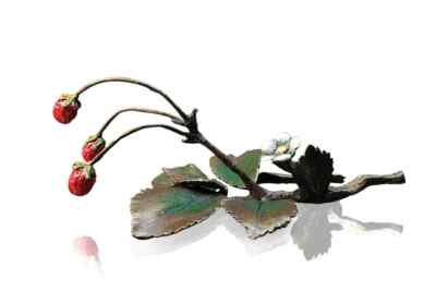 Richard Cooper Bronze Wild Strawberries 965 Keith Sherwin - Ltd Ed. Neu & Originalverpackt