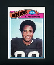 Lynn Swann 1977 Topps (HOF) Pittsburgh Steelers #195 NM-MT