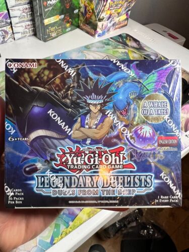 Duels from the Deep Legendary Duelists 9 36 ct. Booster Box YuGiOh SEALED NEW - Picture 1 of 4