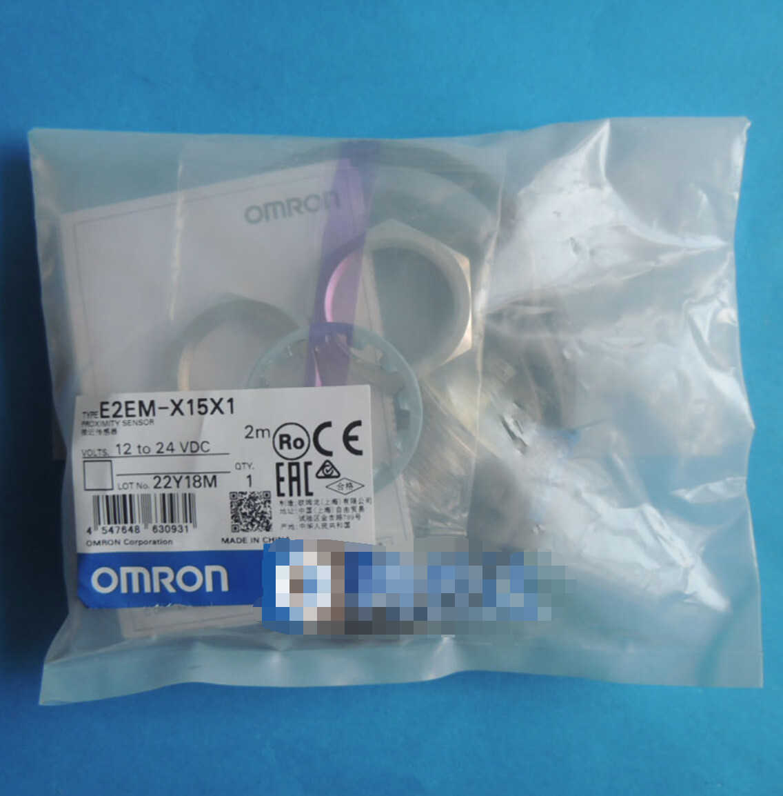 Z 1PCS NEW OMRON Proximity switch E2EM-X15X1 2M | eBay