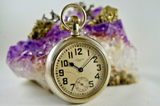 1906 Hamilton Railroad Grade 940 Model 1 21J 18S SilverOde Pocket Watch Runs