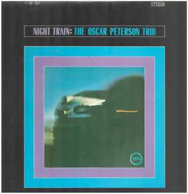 The Oscar Peterson Trio LP Night Train Vinyl 33 RPM EX Japan Verve MV 2063
