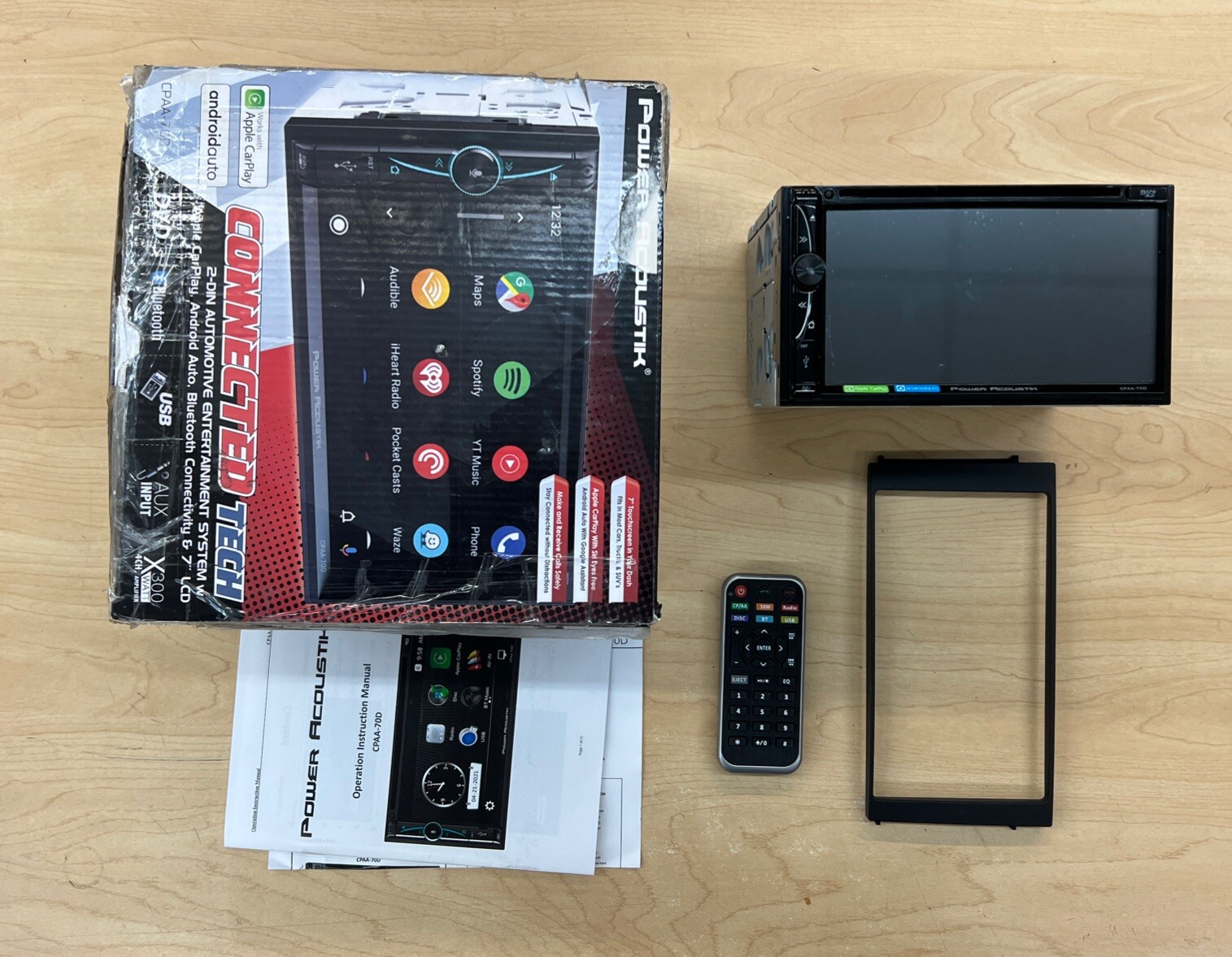 Power Acoustik 2-din 7