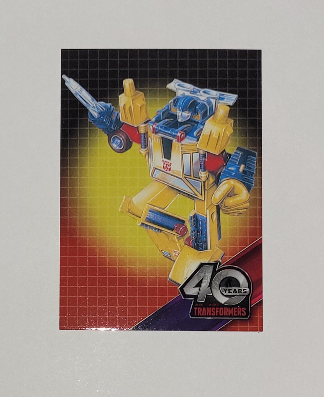 Dynamite Transformers 40th Anniversary Sunstreaker 31 Base Trading Card