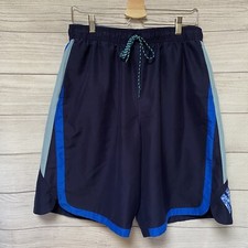 Nike Mens Swim Trunks Navy Blue XL Lined Pockets Drawstring