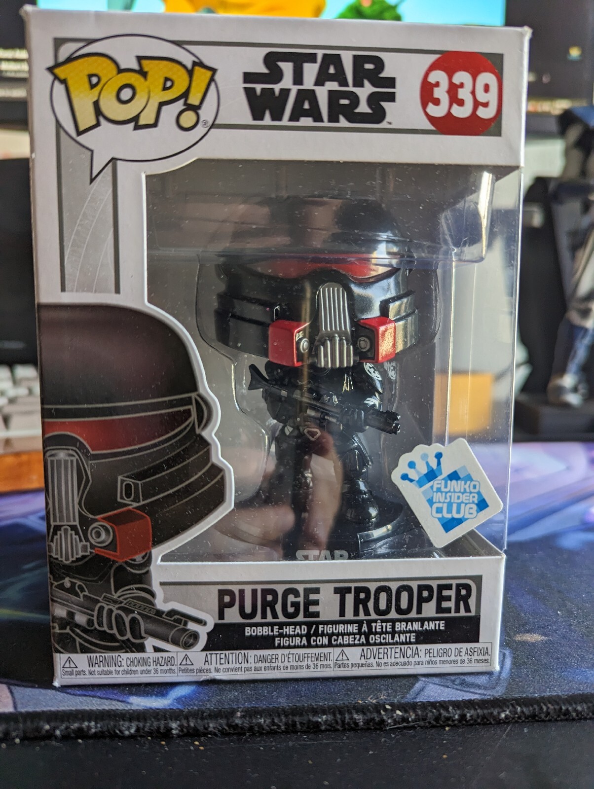 En Oferta Funko Pop! Película Exclusiva De Disney Lucas De Star Wars Purge Trooper 339 Insider Club