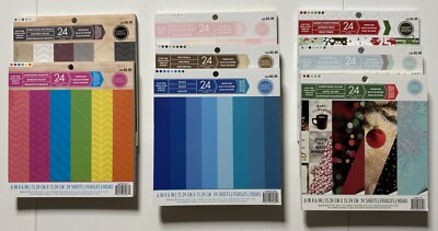 Craft Smith 6 x 6 Paper Pad Multiple Variations Available-You Choose