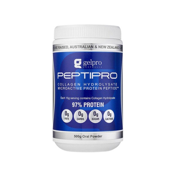 GelPro Peptipro Collagen Hydrolysate Supplement Powder 500g for sale