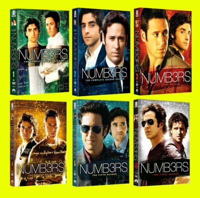 セル盤　DVD　ナンバーズ　NUMB3RS　シーズン全巻セット Numbers The Complete Seasons 1 2 3 4 5 6 DVD Bundle NEW NUMB3RS