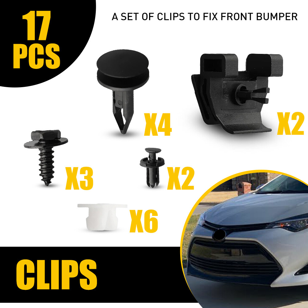 New Clips To Fix Front Bumper for Toyota for Corolla 2009-2019