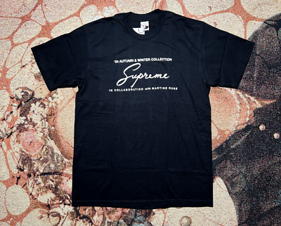 Supreme Martine Rose Tee Black Size Large Brand New | eBay Supreme Martine Rose Tee Black Size Large Brand New | eBay