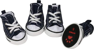 Pcs Pet Dog Puppy Canvas Sport Shoes, Sneaker Boots, Outdoor