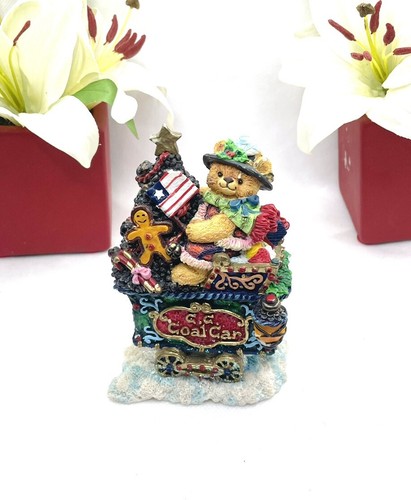 Vintage Crinkle Claus Collectible Train Set Coal Car 1997 Limited Edition 660201 - Picture 6 of 8