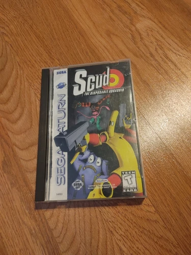 Scud: The Disposable Assassin (Sega Saturn, 1997) CIB Complete