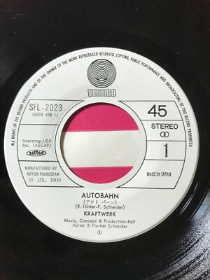 KRAFTWERK AUTOBAHN / JAPAN 7INCH | eBay