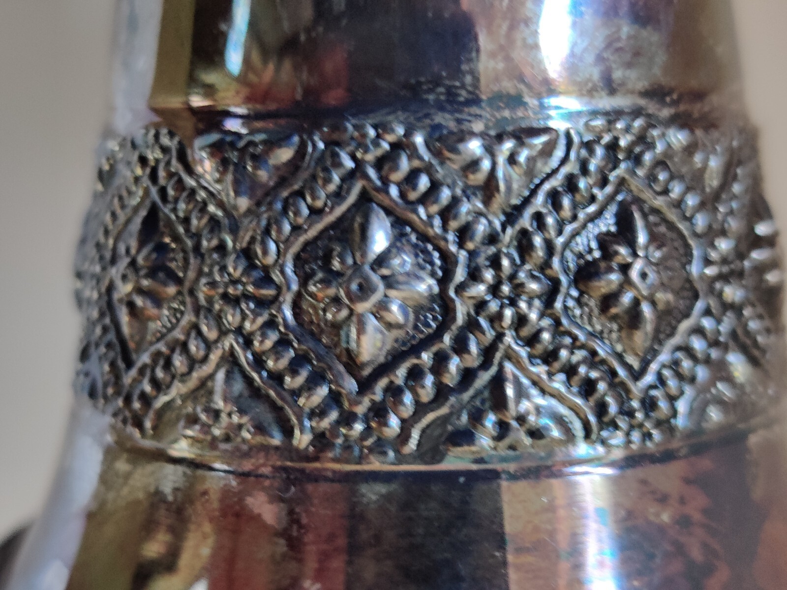 Vintage Sterling Silver Kiddush Cup Goblet Israel Haddad Brothers Pre