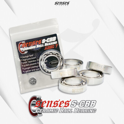abec 9 fishing reel bearing Abec-9 Speed Bearings Ribbon retainer style and radial play of P58 allows for free spinning Jual ABEC-9 Bearing Stainless Fishing