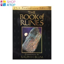 The Buch Der Runen Set Runen & Buch US Games Systems 25. Wydanie jubileuszowe Nowe