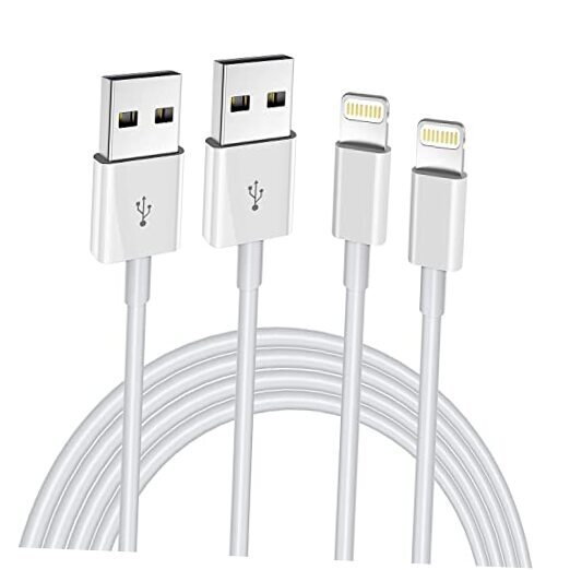iPhone Charger Lightning Cable,2 Pack Apple MFi Certified USB iPhone Fast 6FT-image