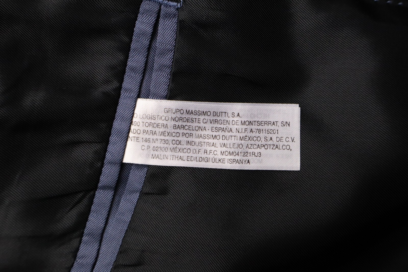 MASSIMO DUTTI 2600 Blazer Men's (UK) 38 Wool Silk Notch Lapel 3 Buttons thumbnail 10